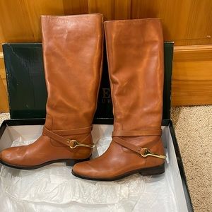 Ralph Lauren pull on boots
